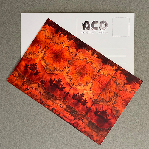 Chive Chromatogram postcard